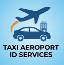 logo taxi aeroport id services logo